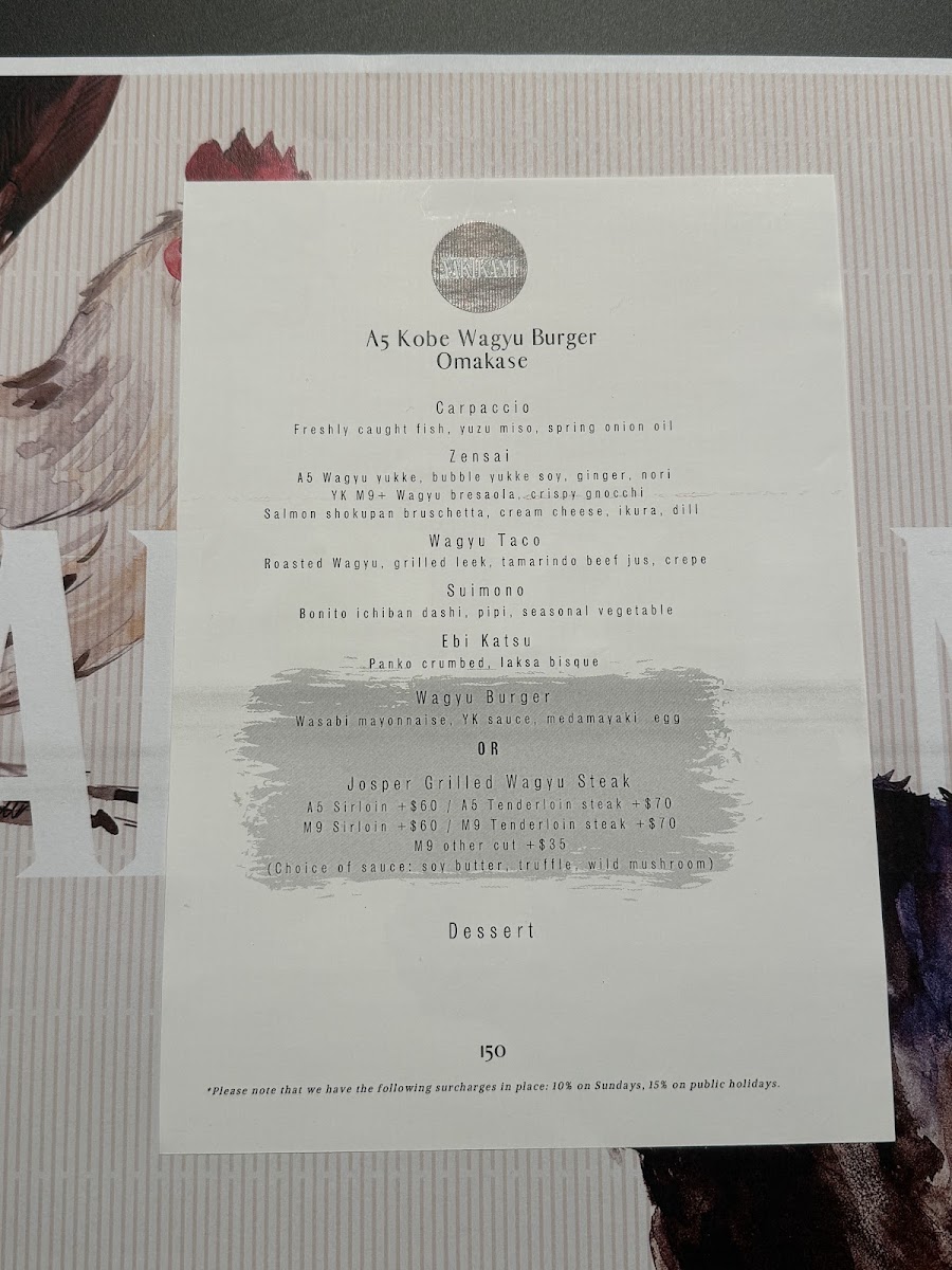 Menu Yakikami South Yarra-5