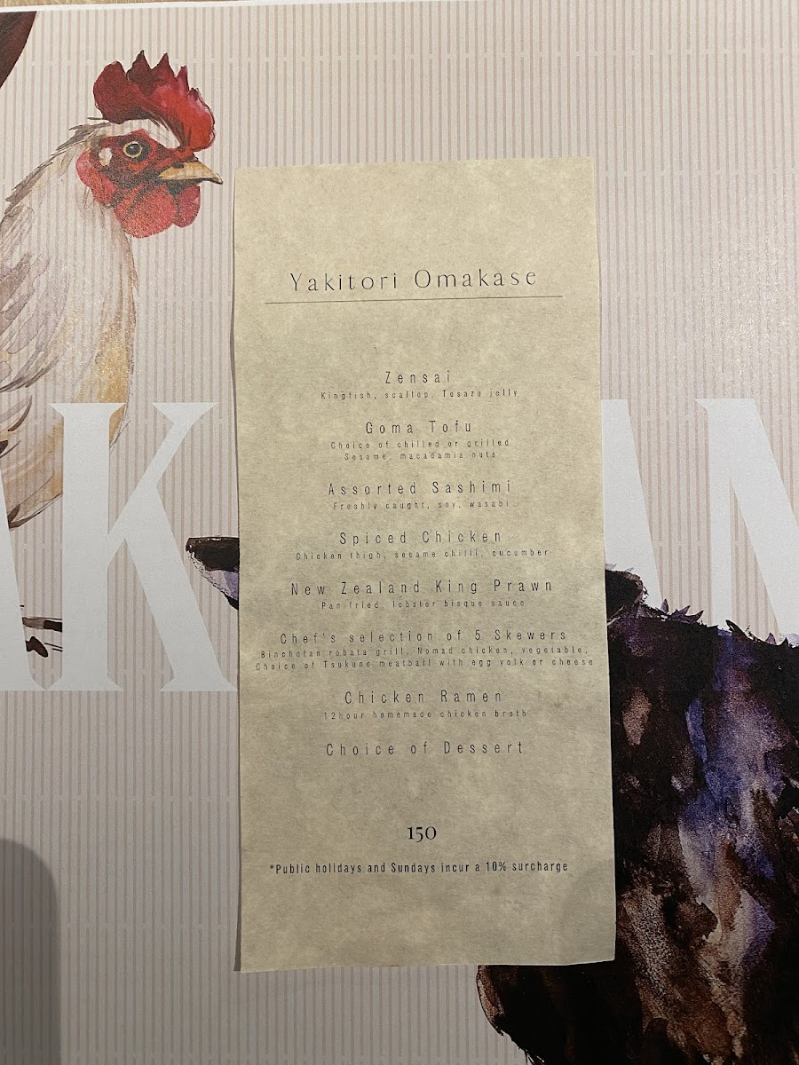 Menu Yakikami South Yarra-9