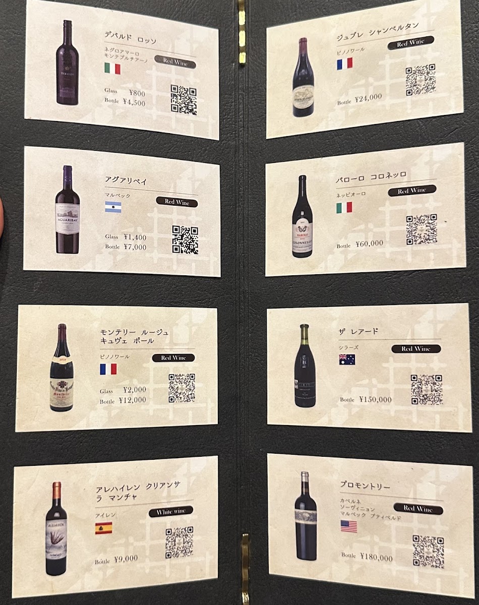 Menu Yakiniku Inoue Ginza-4