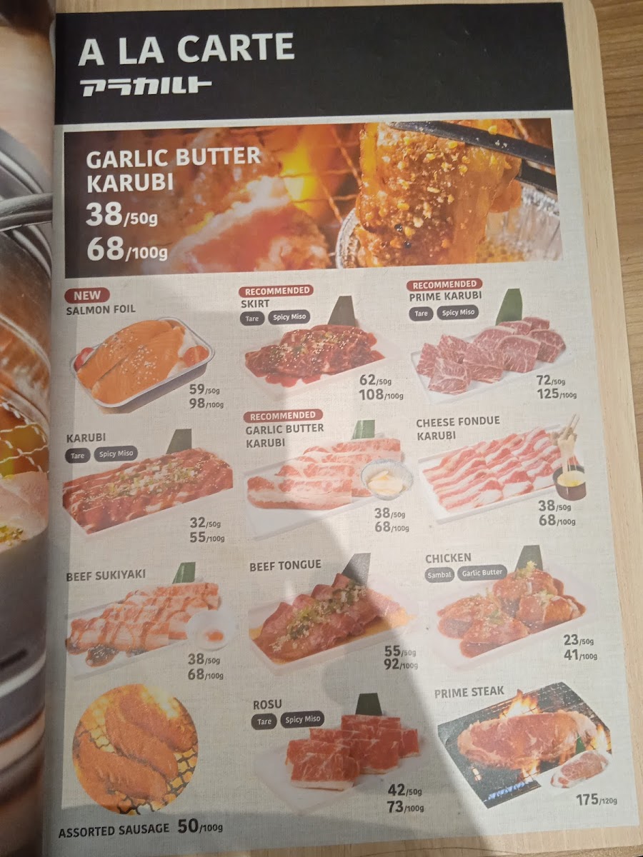 Menu Yakiniku Like Dp Mall Semarang-1