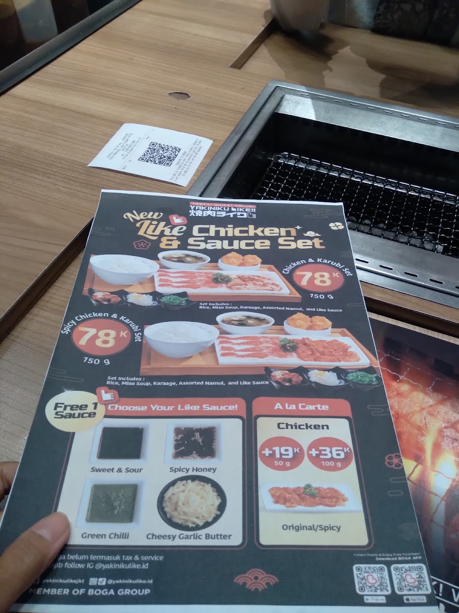 Menu Yakiniku Like Dp Mall Semarang-7