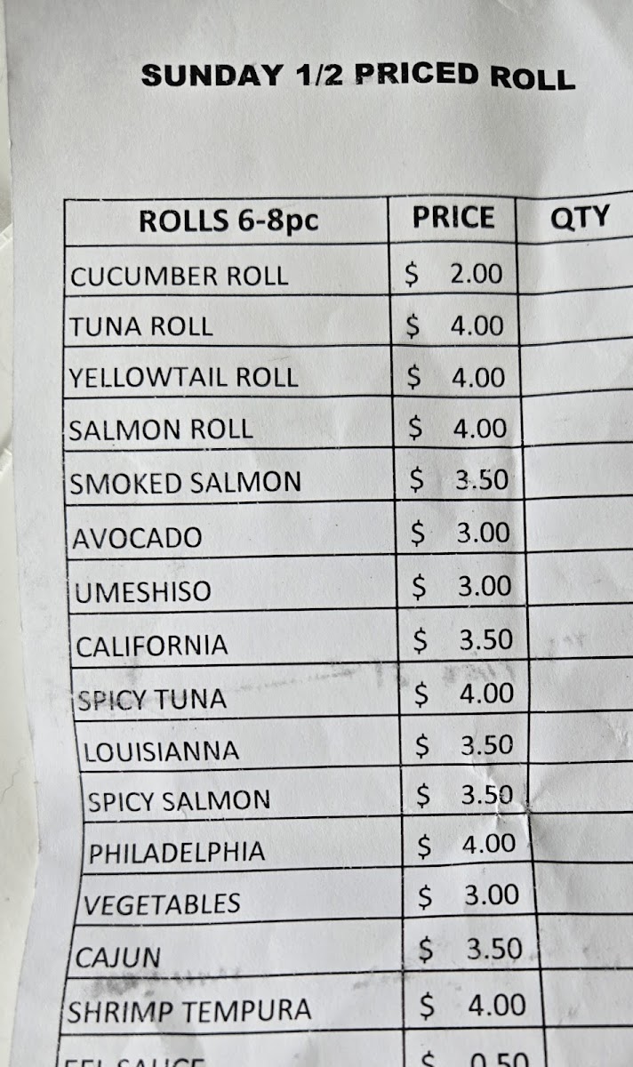 Menu Yama Izakaya & Sushi-1