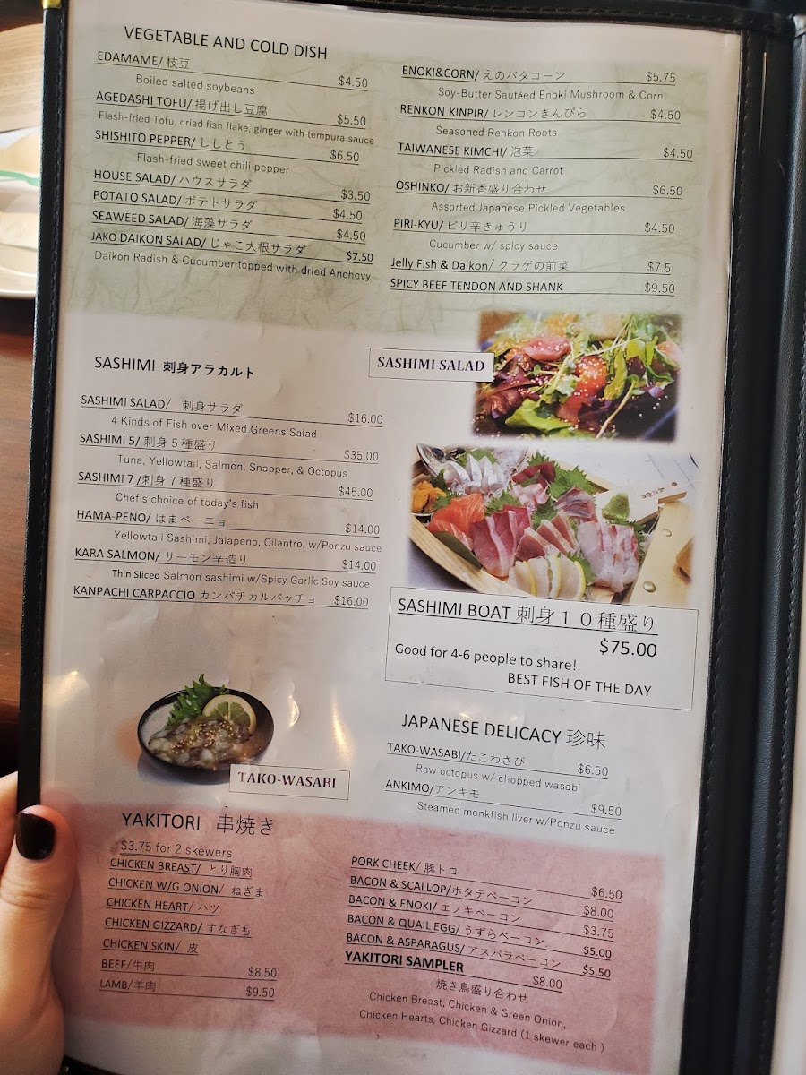 Menu Yama Izakaya & Sushi-8