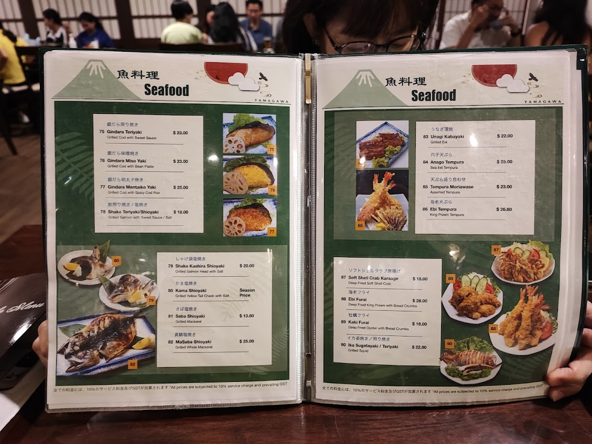 Menu Yamagawa Japanese Restaurant, Beach Road-7