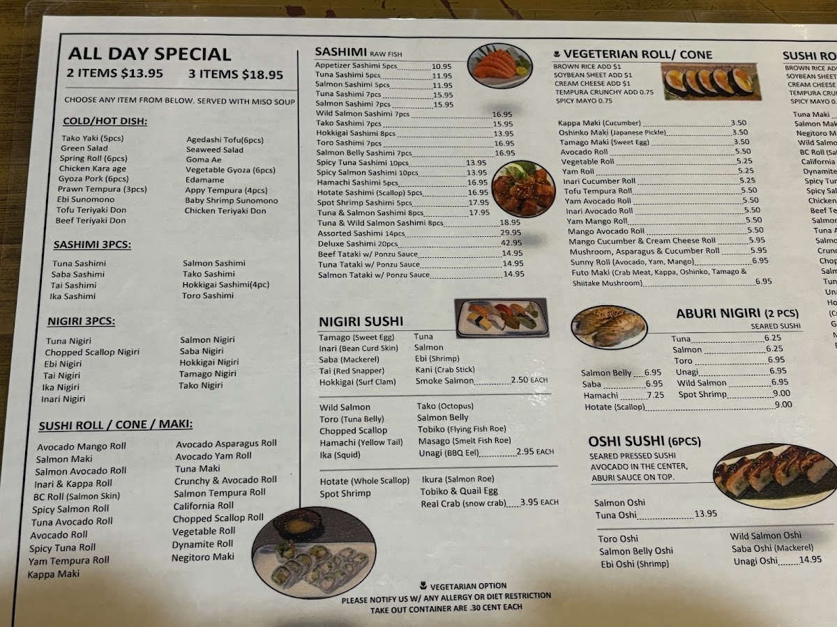 Menu Yamako Sushi-1