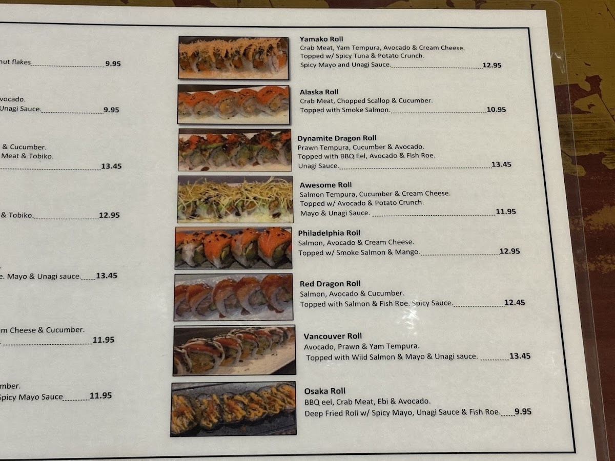 Menu Yamako Sushi-8