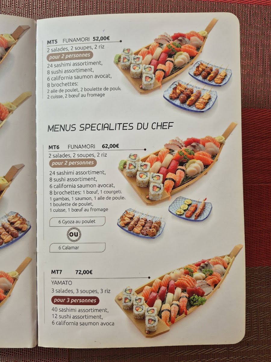 Menu Yamato-2