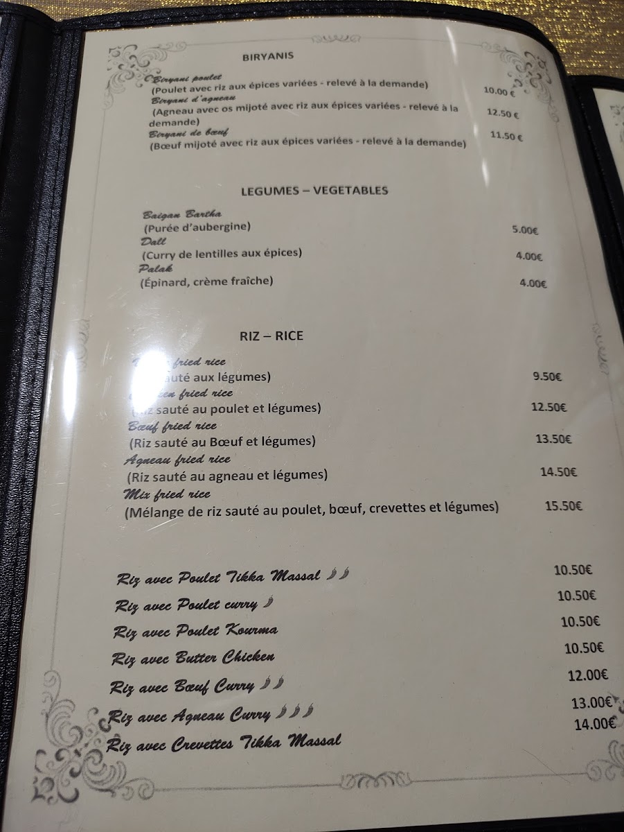 Menu Yami Yami-1