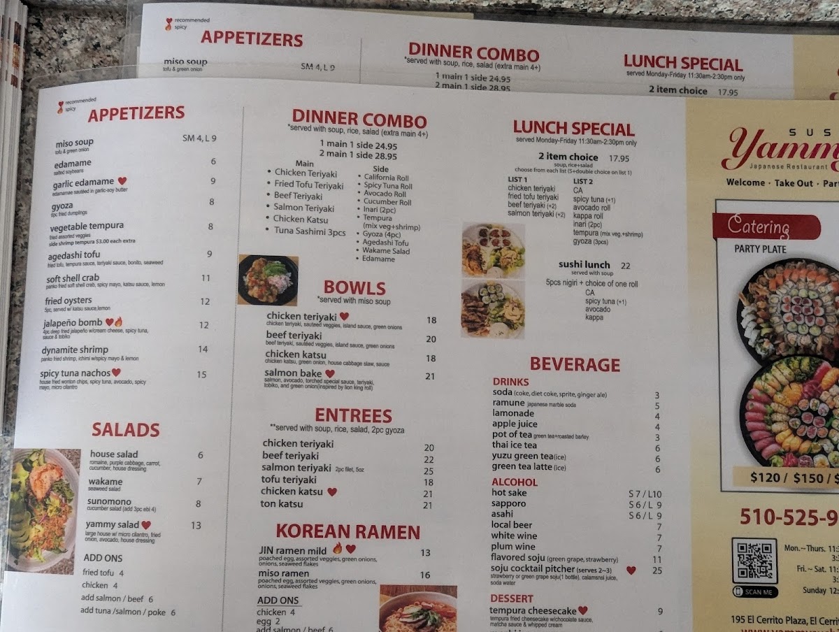 Menu Yammy Sushi-2