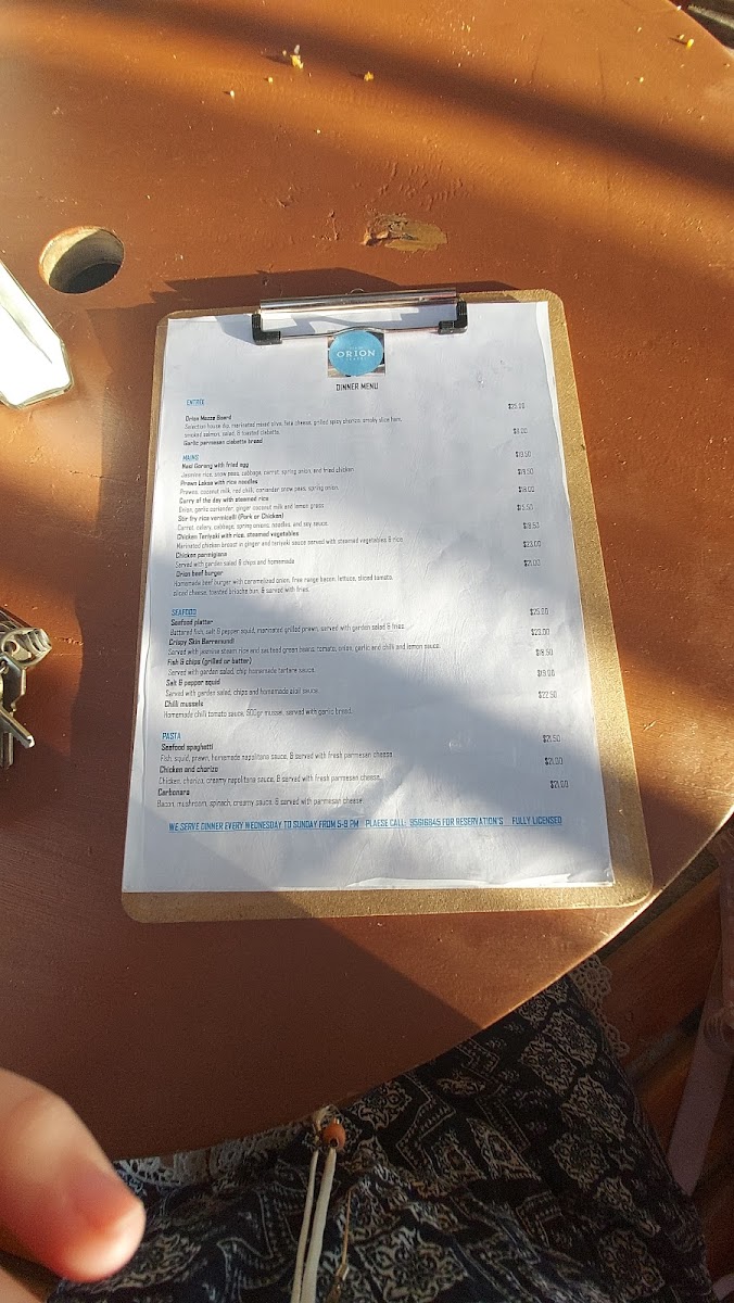 Menu Yanchep Beach Lagoon Cafe-5