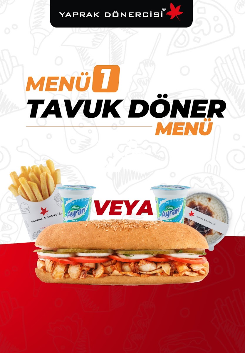Menu Yaprak Dönercisi Pursaklar-1