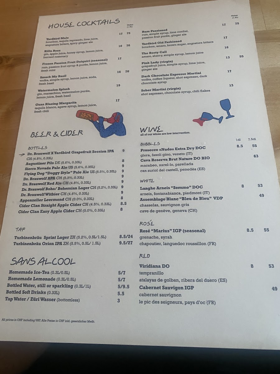 Menu Yardbird Southern Fried Chicken-3