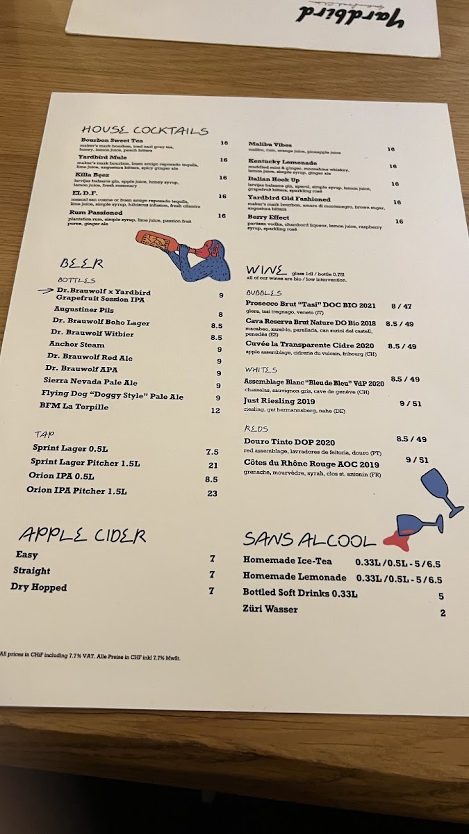 Menu Yardbird Southern Fried Chicken-9