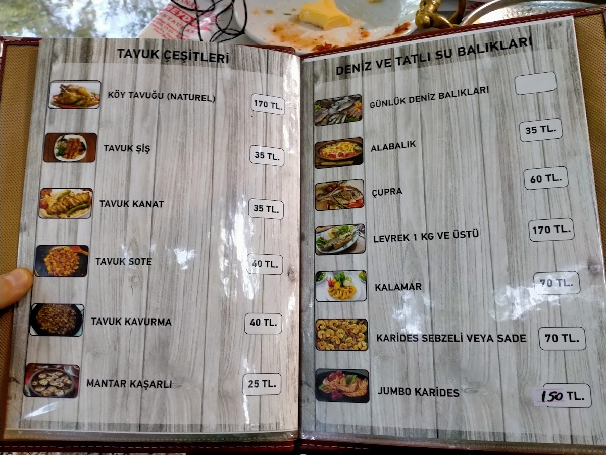 Menu Yarıkpınar Meydan Restaurant-2