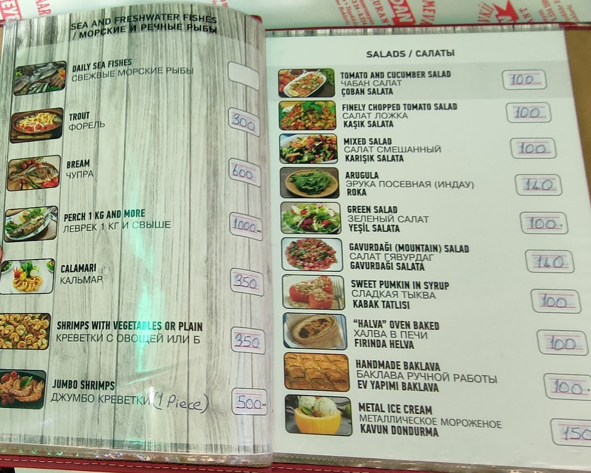 Menu Yarıkpınar Meydan Restaurant-8
