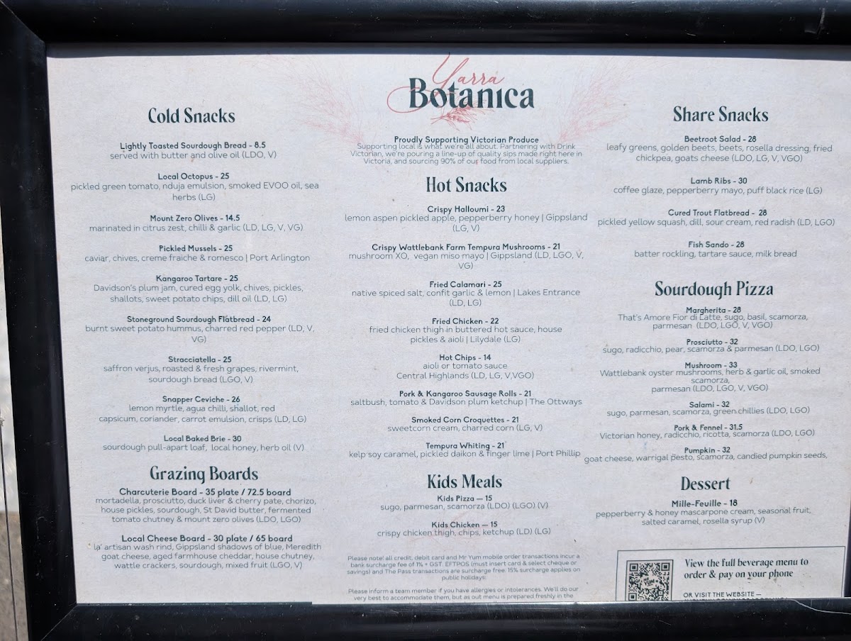 Menu Yarra Botanica-1