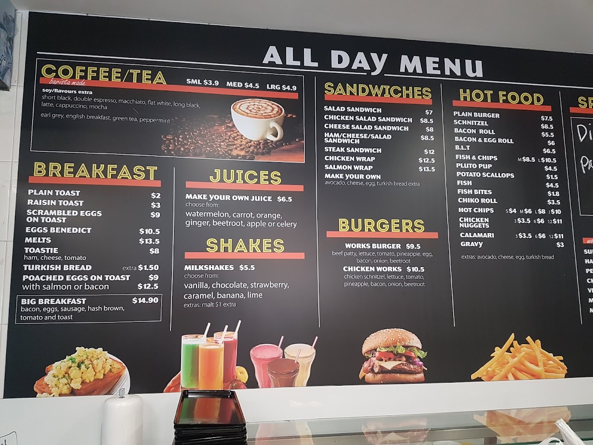 Menu Yarramalong Cafe / Store / Fuel-2