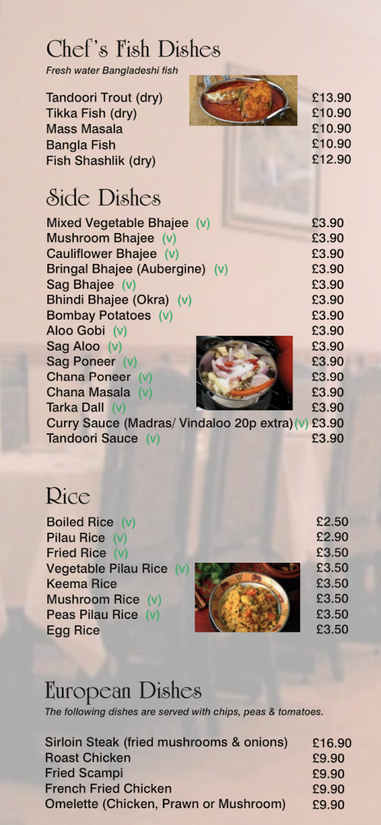Menu Yasmins Tandoori-Restaurants And Takeaway-3