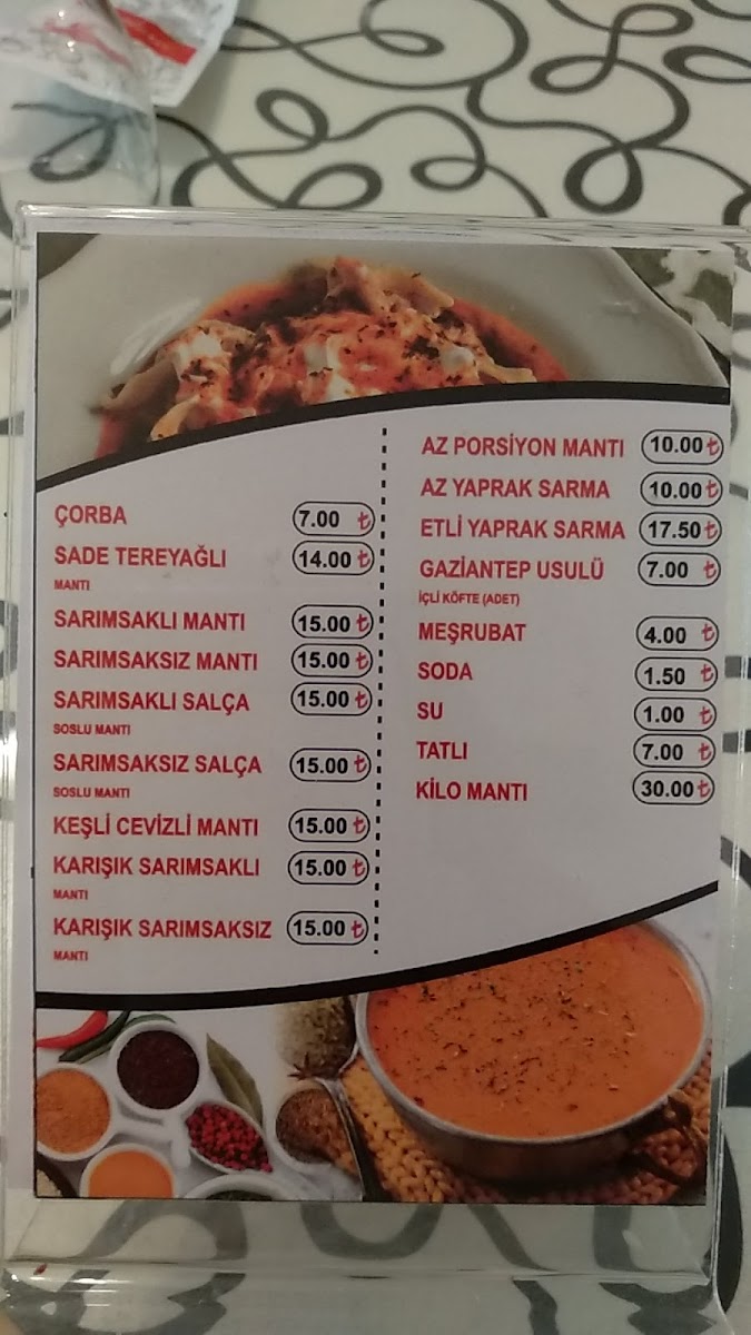 Menu Yaso Mantı-2