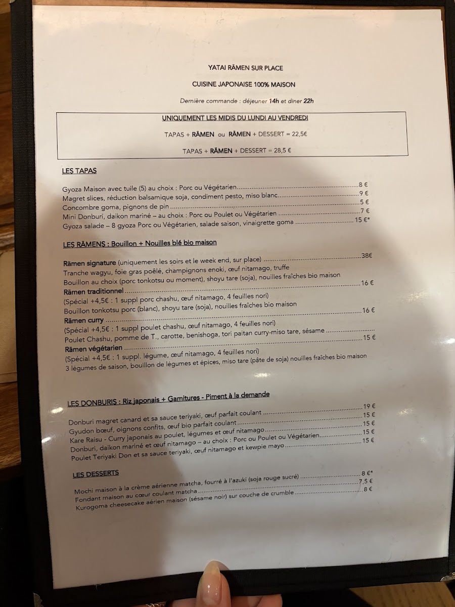 Menu Yatai Ramen-4