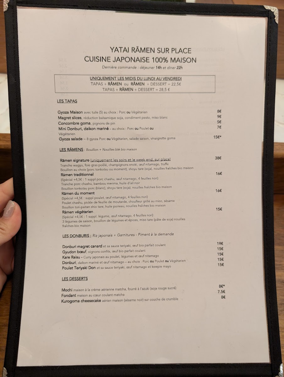 Menu Yatai Ramen-7