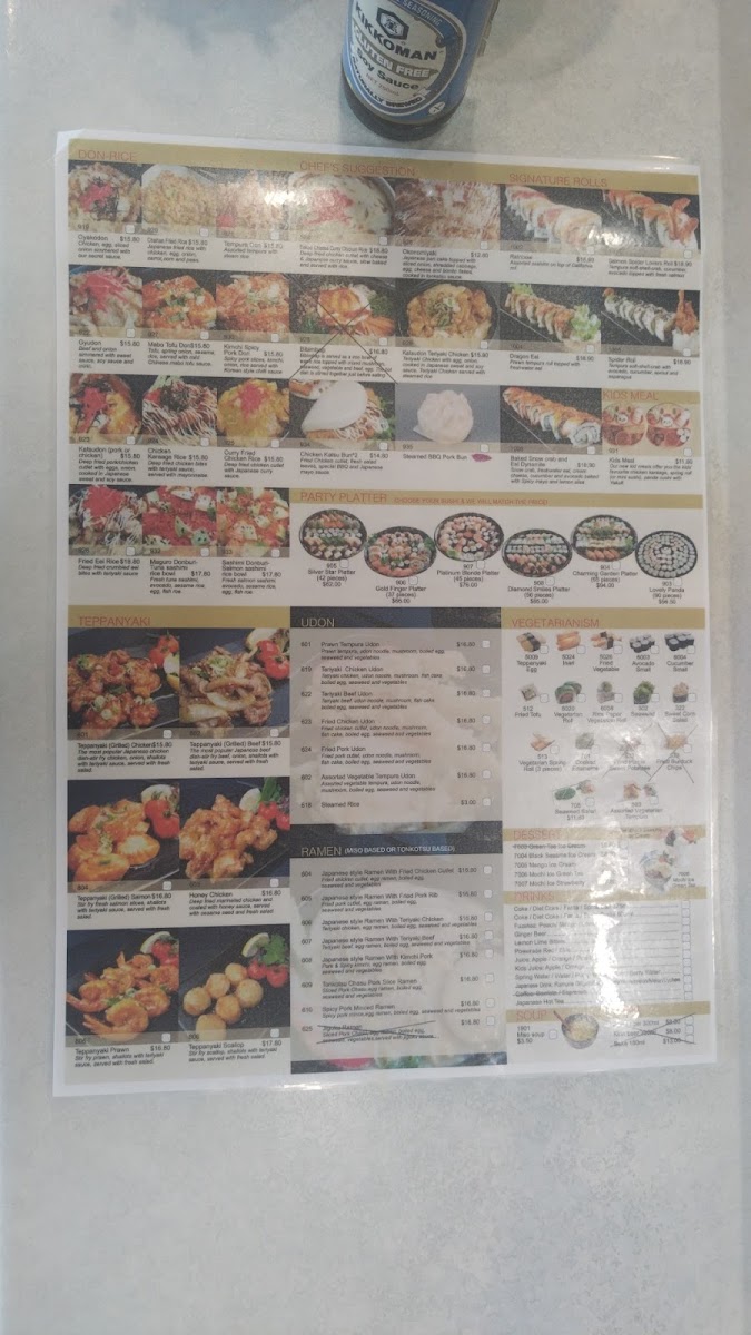 Menu Yatai Sushi Cannonvale-5