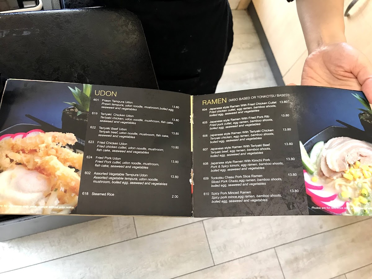 Menu Yatai Sushi Cannonvale-6