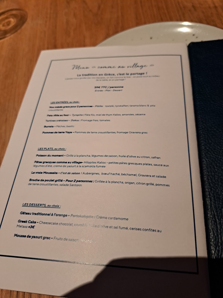 Menu Yaya Lille - Restaurant Méditerranéen Par Juan Arbelaez-7