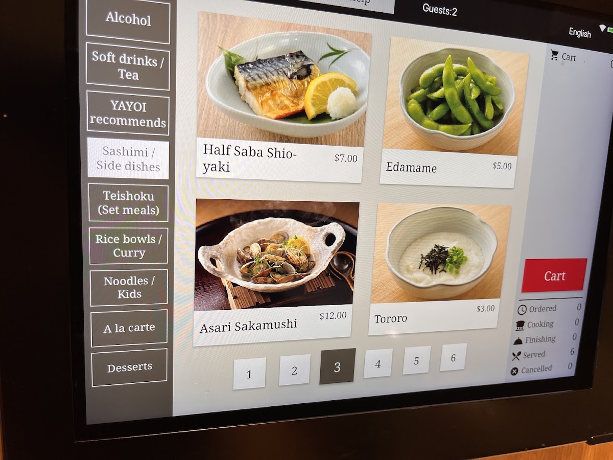 Menu Yayoi Chatswood-10