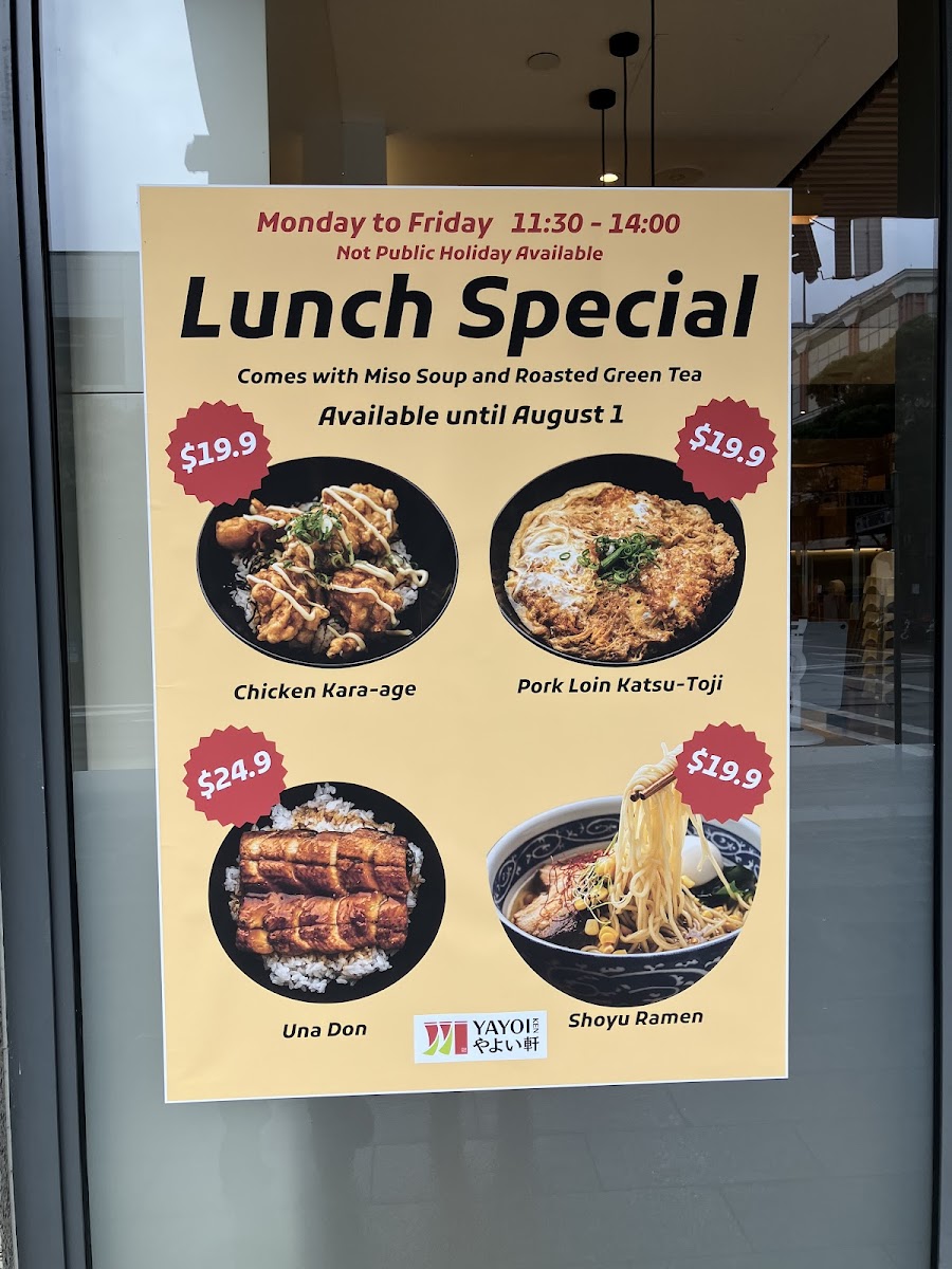 Menu Yayoi Chatswood-3