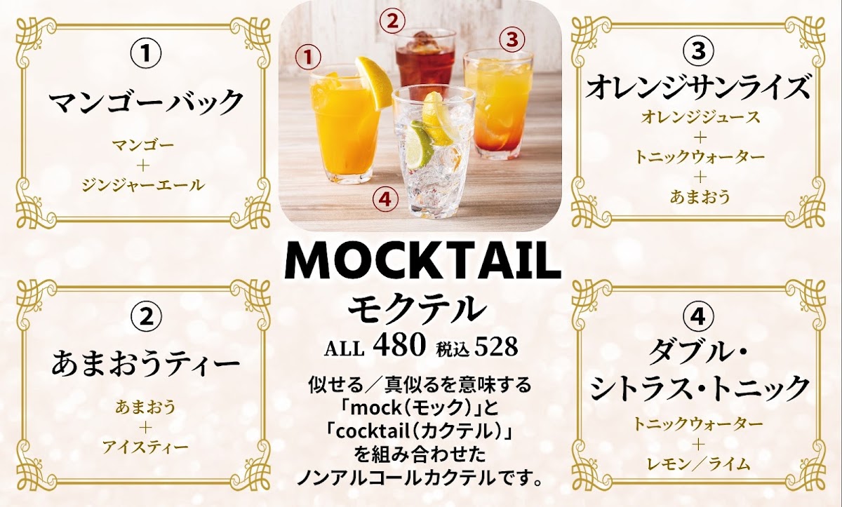 Menu Yebisu Bar Ueno No Mori Sakura Terrace Store-9
