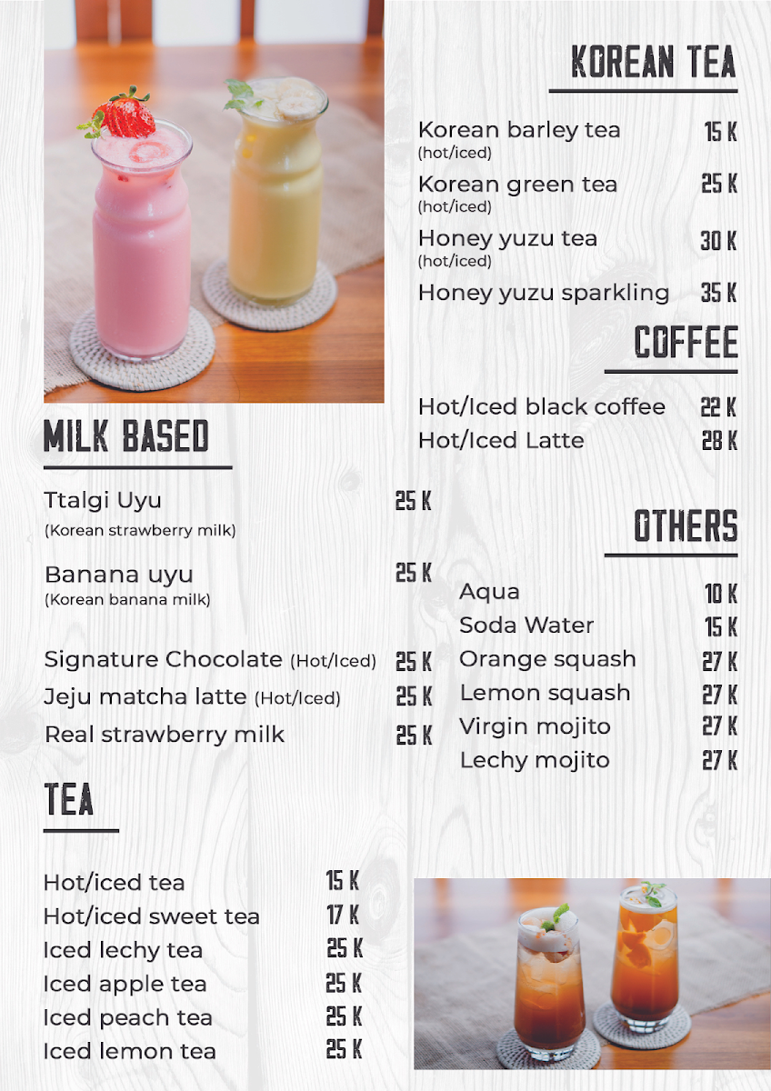 Menu Yejeon Korean Restaurant Mataram-2
