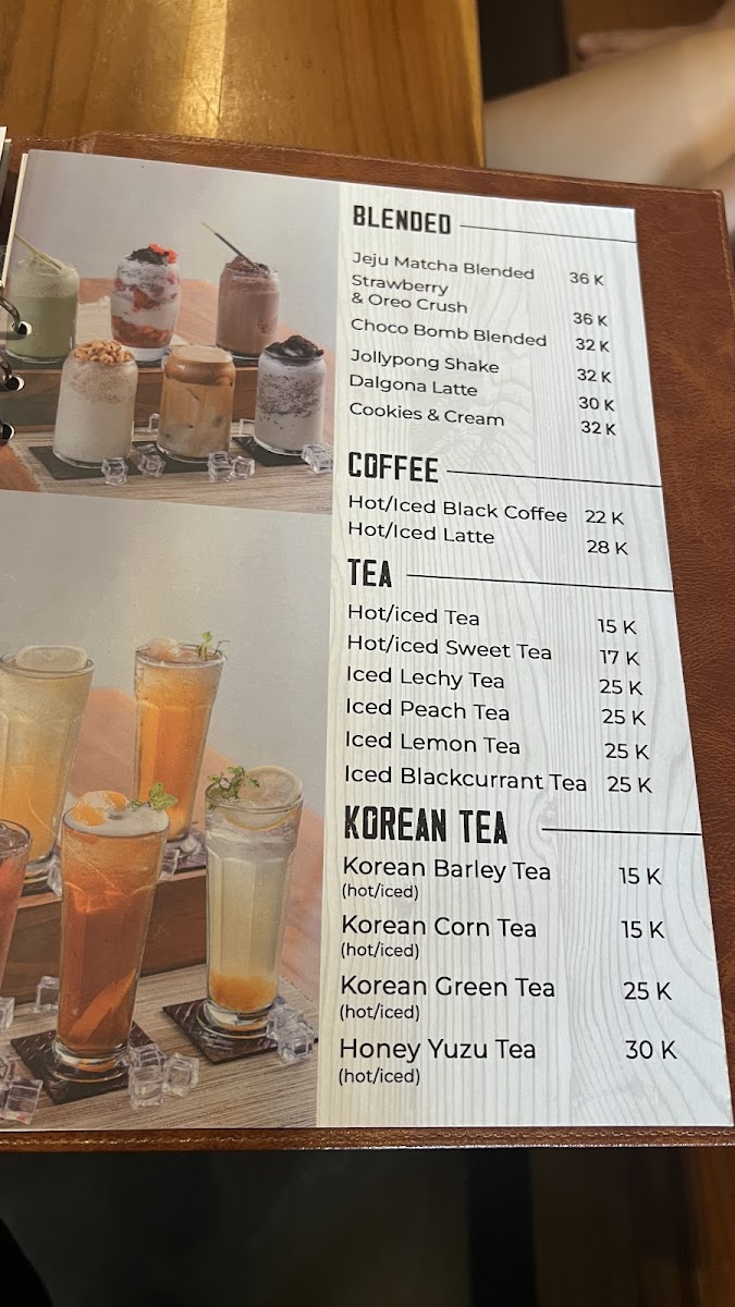 Menu Yejeon Korean Restaurant Mataram-6