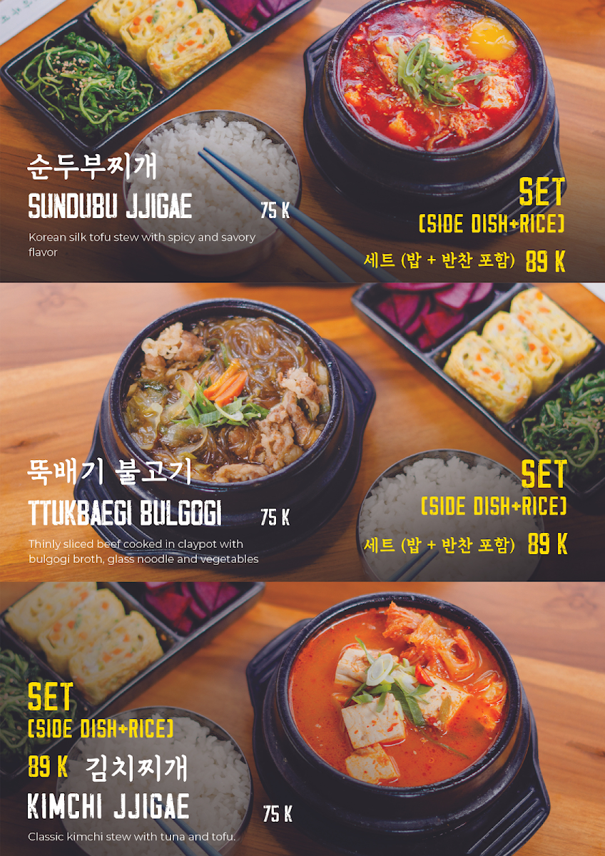 Menu Yejeon Korean Restaurant Mataram-9