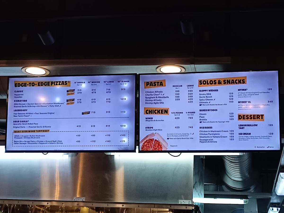 Menu Yellow Cab Pizza Co. - Visayas Ave.-3