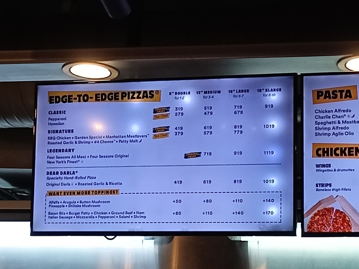 Menu Yellow Cab Pizza Co. - Visayas Ave.-4
