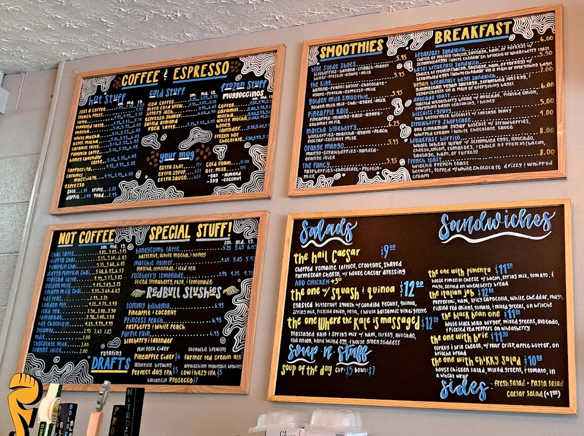 Menu Yellow Mug Coffee Lounge-10