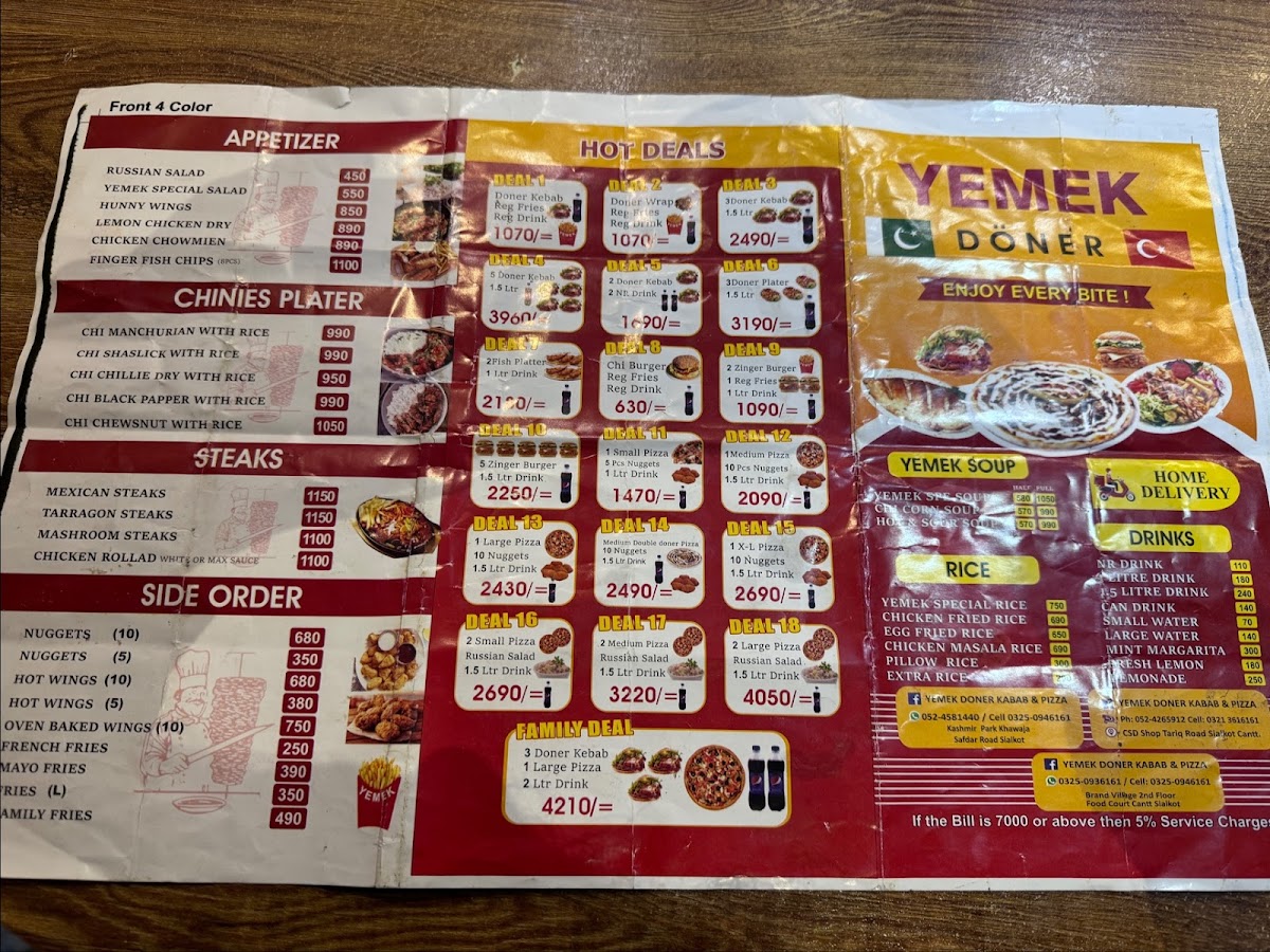 Menu Yemek Doner Kebab & Pizza Italian-2