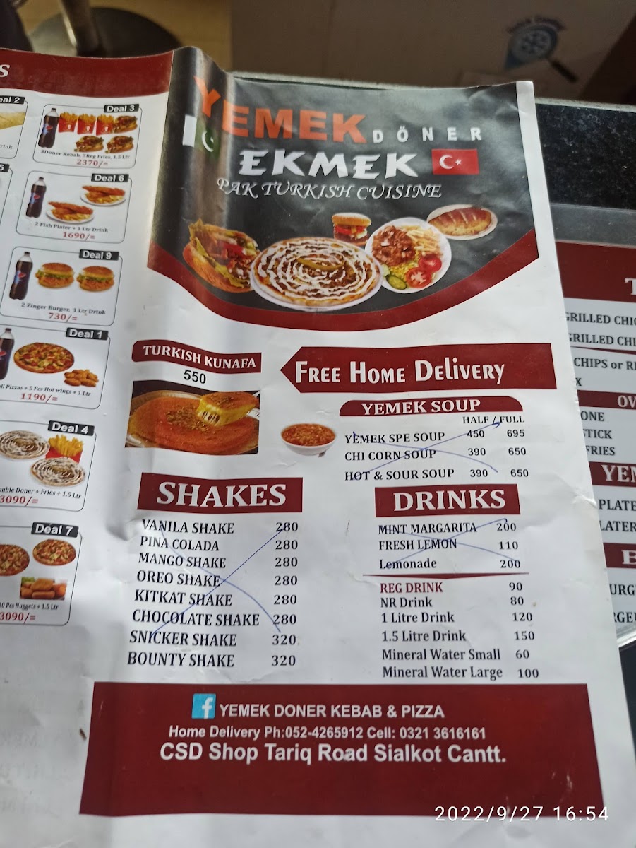 Menu Yemek Doner Kebab & Pizza Italian-4