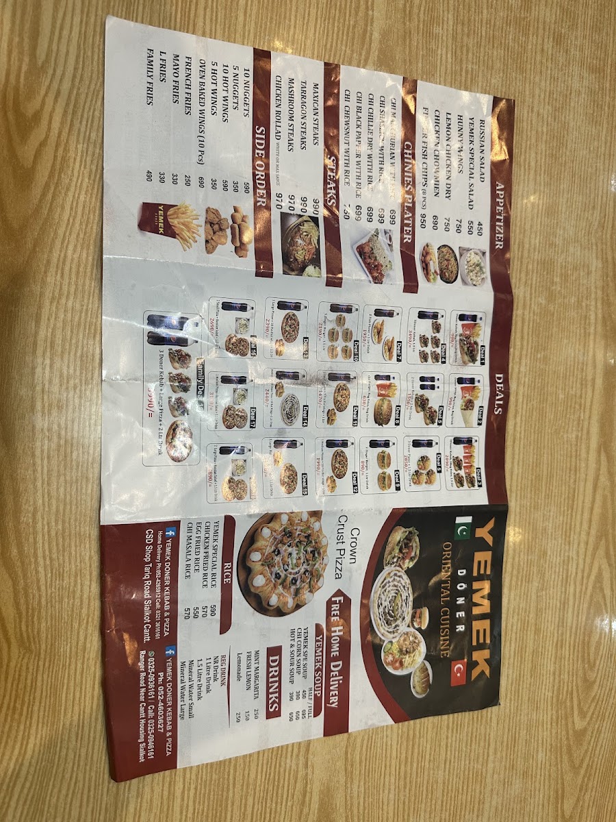 Menu Yemek Doner Kebab & Pizza Italian-9