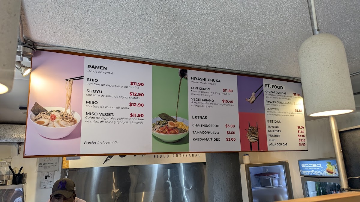 Menu Yen Ramen Guangüiltagua-1