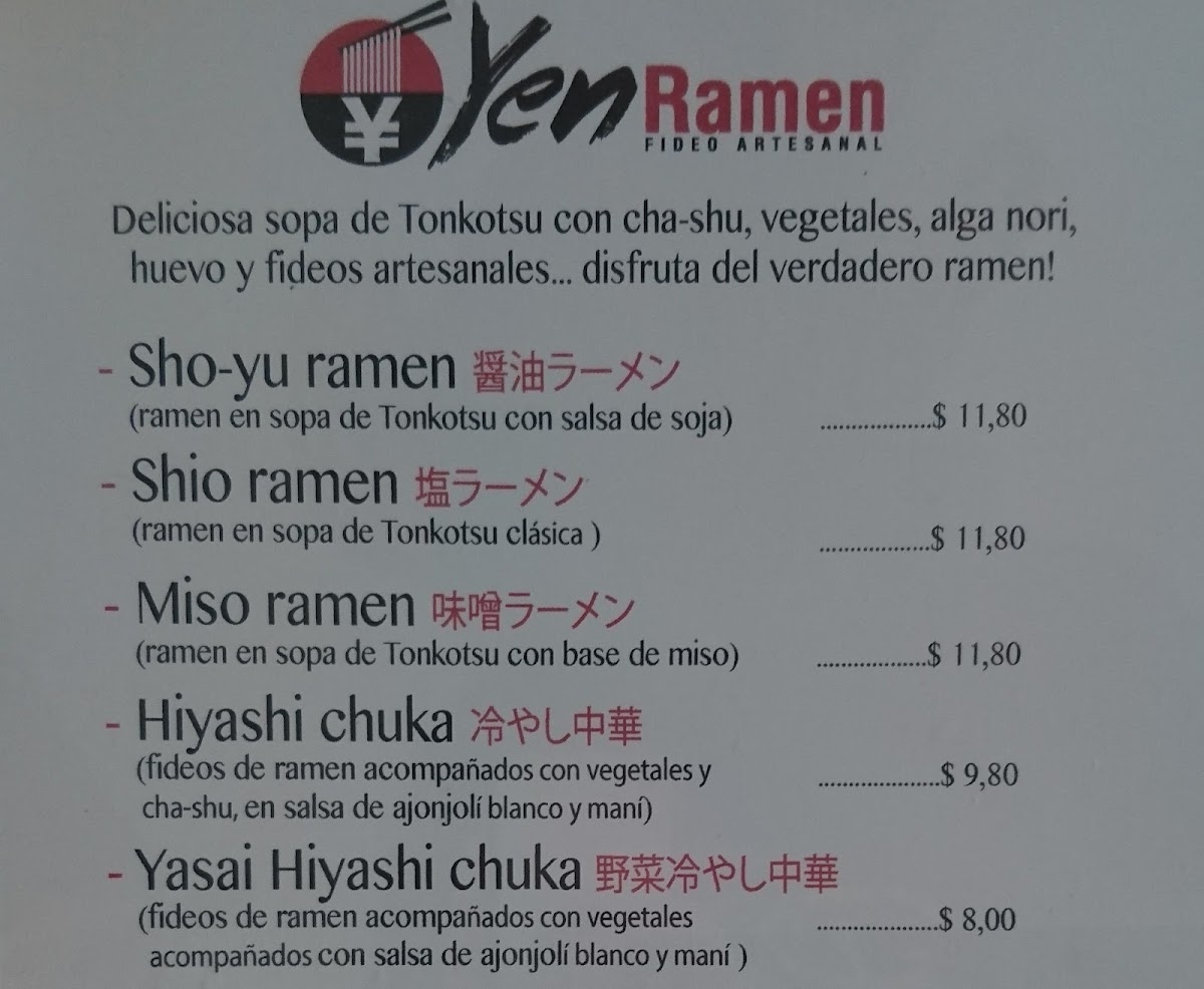 Menu Yen Ramen Guangüiltagua-3