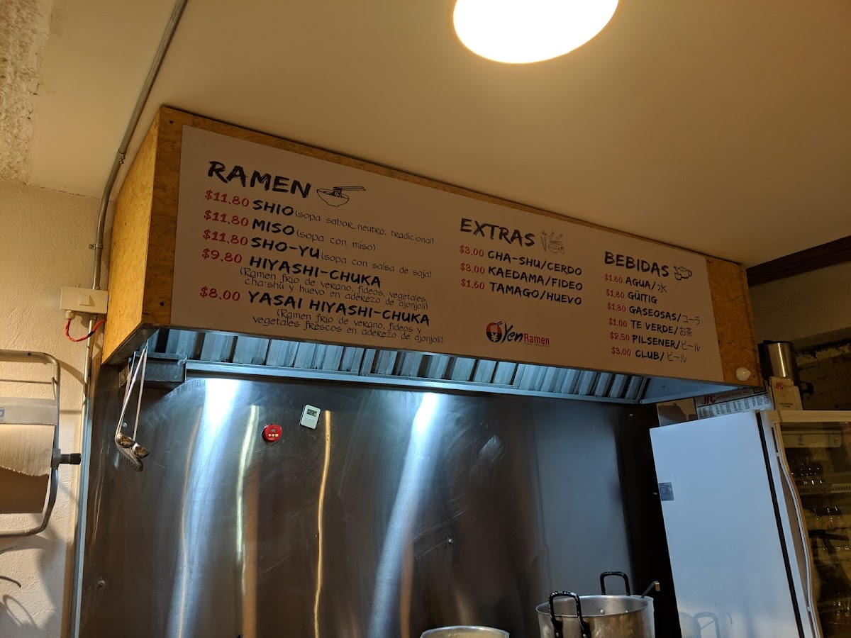 Menu Yen Ramen Guangüiltagua-5
