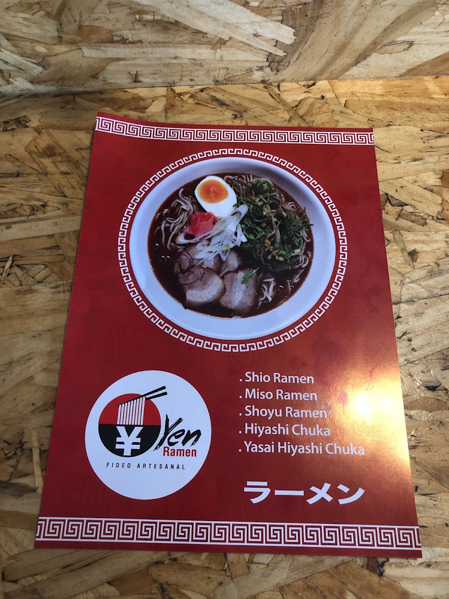 Menu Yen Ramen Guangüiltagua-7