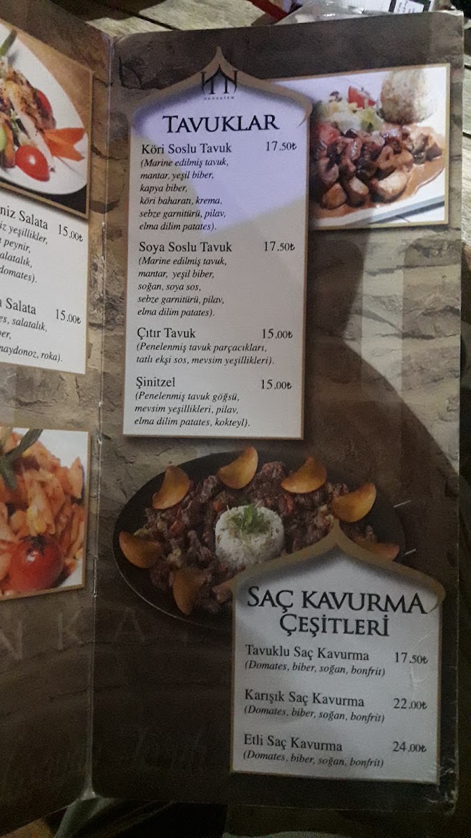Menu Yeni Han-8