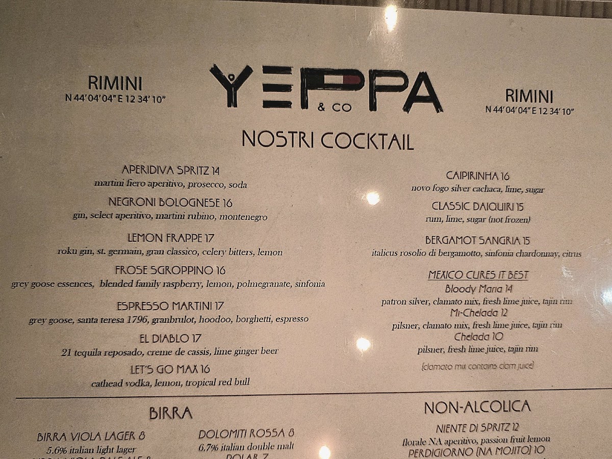 Menu Yeppa & Co. - Buckhead-1