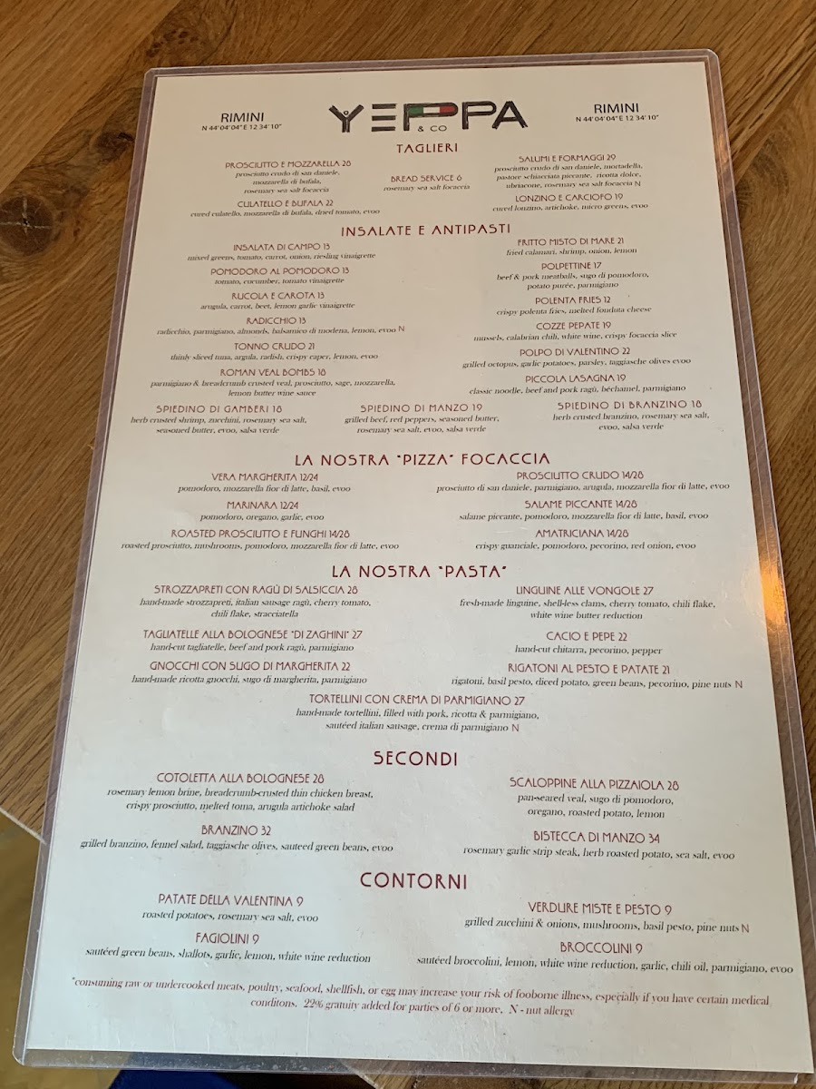 Menu Yeppa & Co. - Buckhead-2