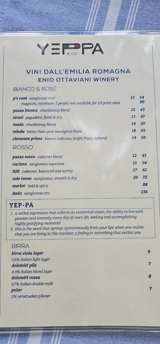 Menu Yeppa & Co. - Buckhead-5