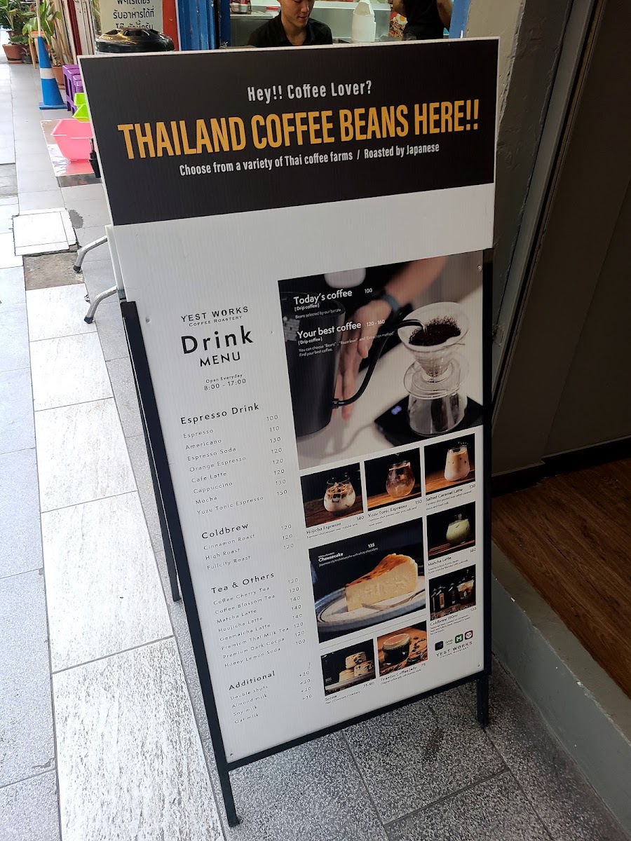 Menu Y'est Works Coffee Roastery-6