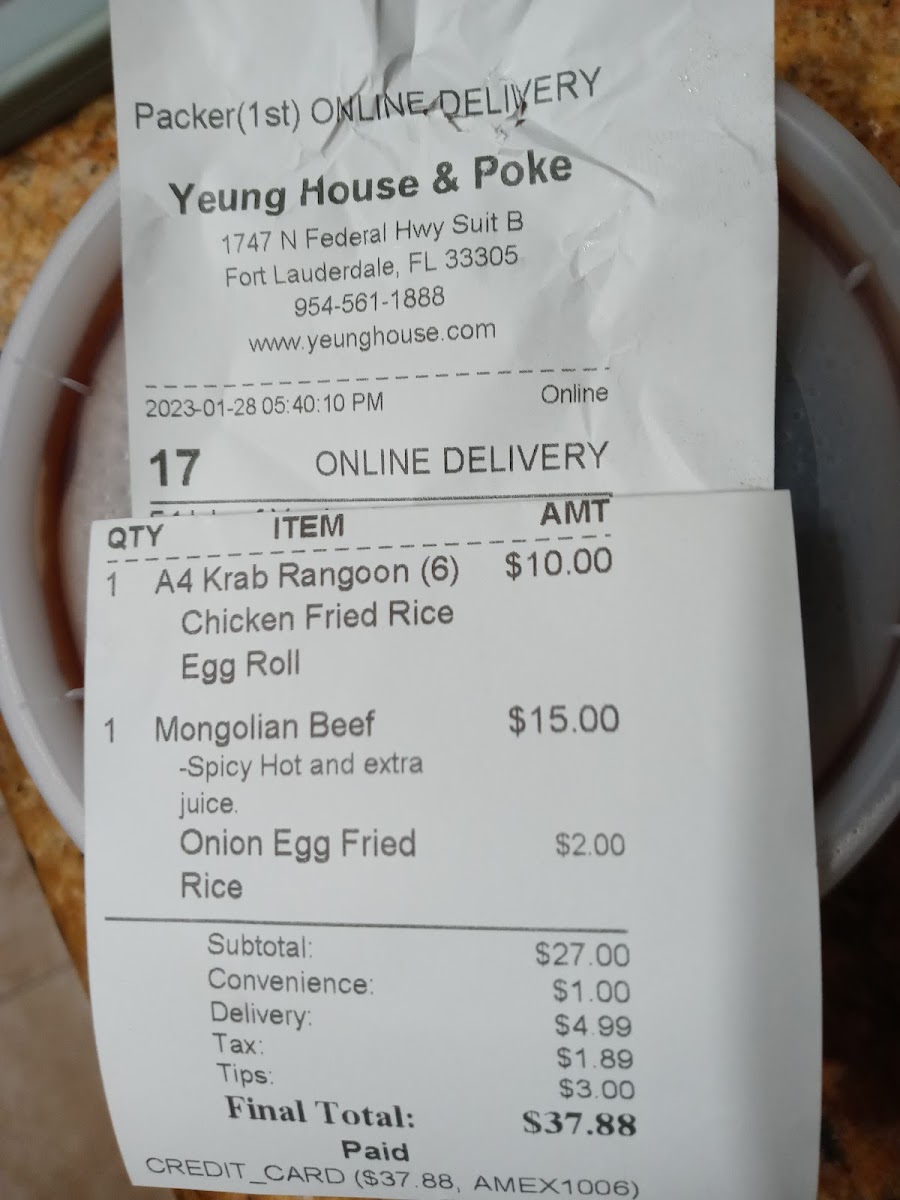Menu Yeung House & Poke-3